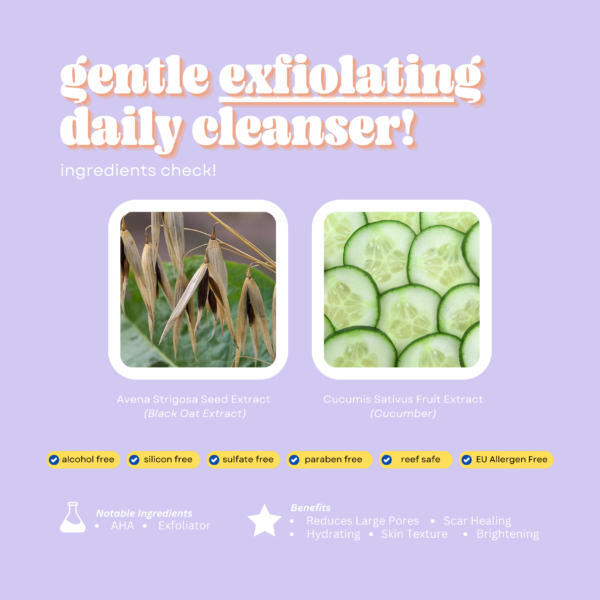 Skindutti Gentle Exfoliating Daily Cleanser - Image 2